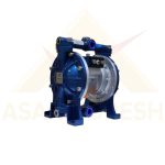 پمپ دیافراگمی پنوماتیکی- QBY4-1/2inch-A15-AL Blue - تصویر 3
